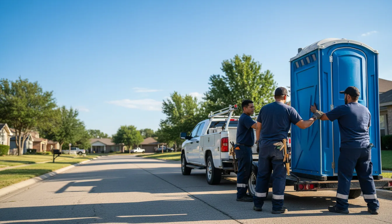 Portable Toilet Rental in Mozelle, KY near me
